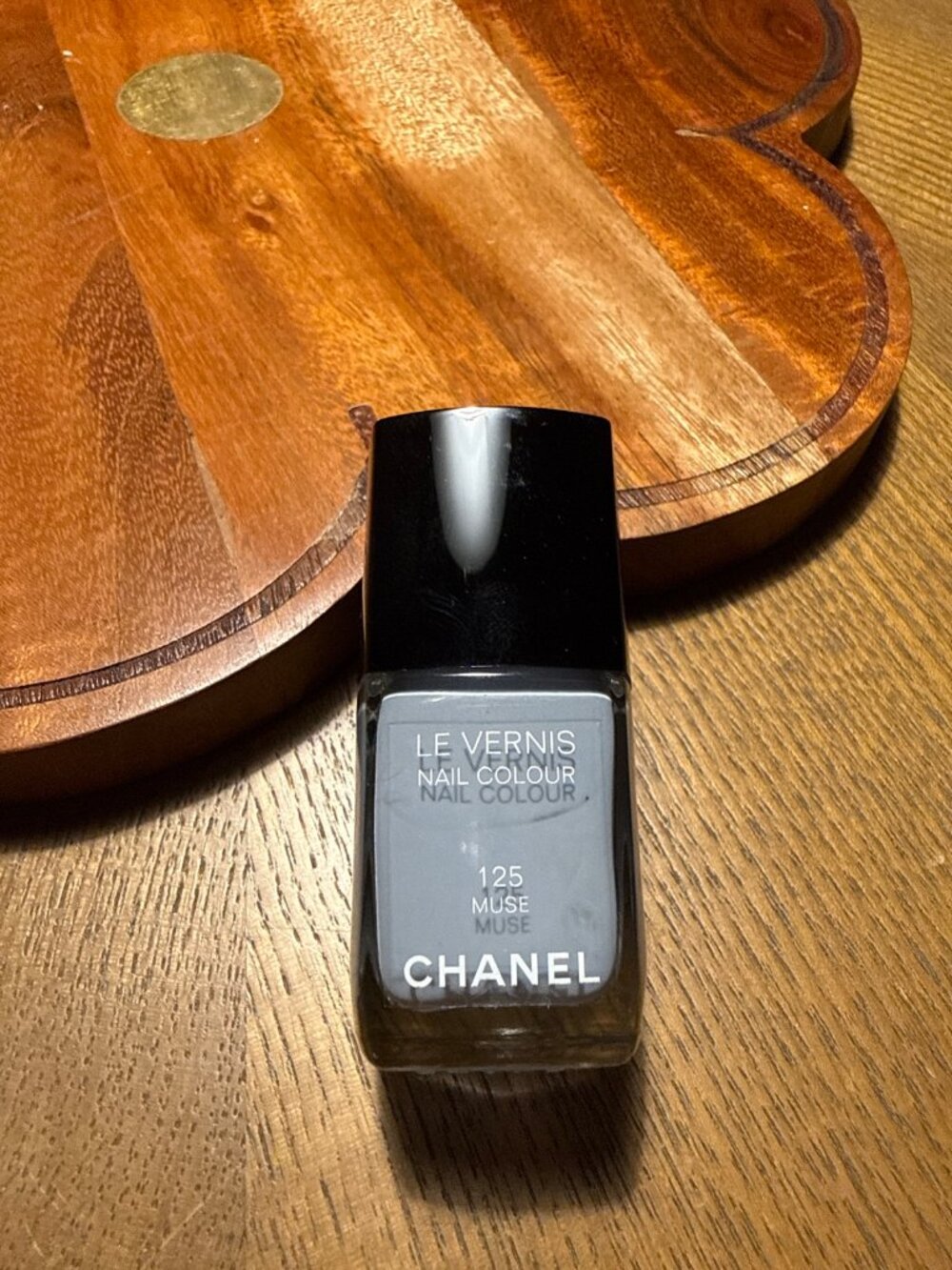 Chanel Le Vernis Nail Polish - 125 Muse - Grey - New Without Box